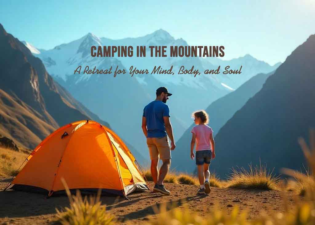 Camping in the Mountains: A Retreat for Your Mind, Body, and Soul