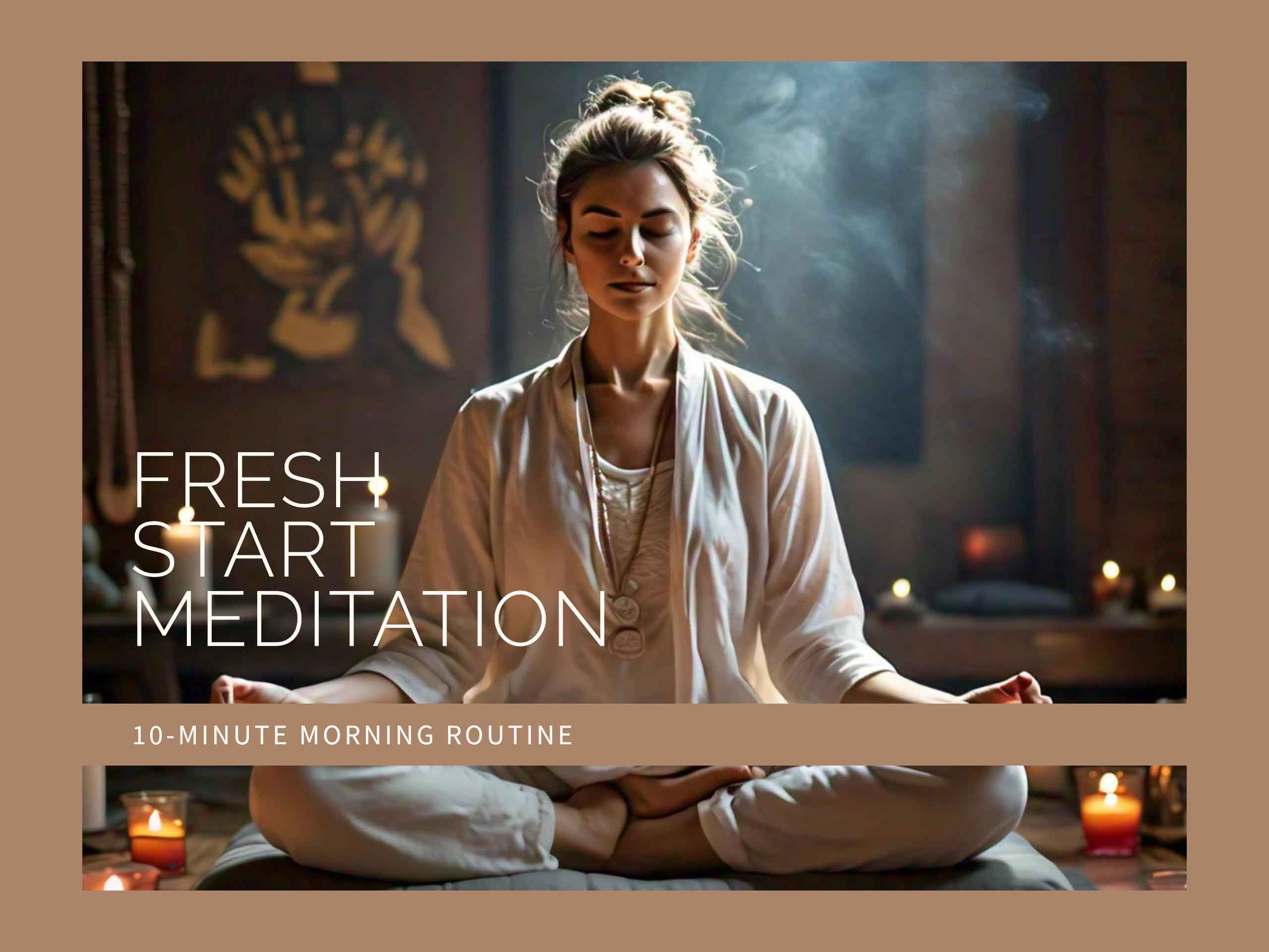 10-Minute Morning Meditation for a Fresh Start