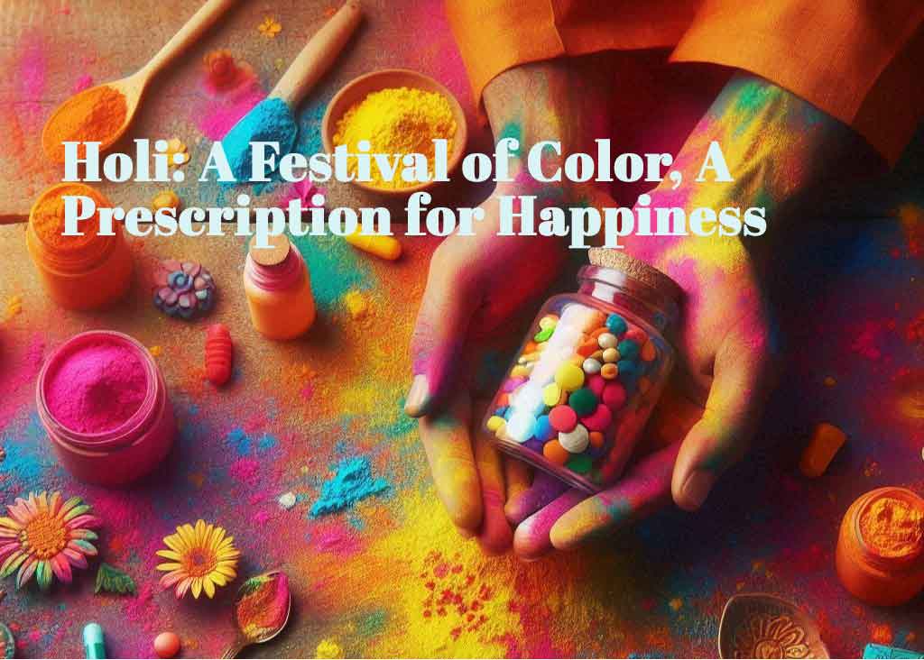 Holi: A Festival of Color, A Prescription for Happiness