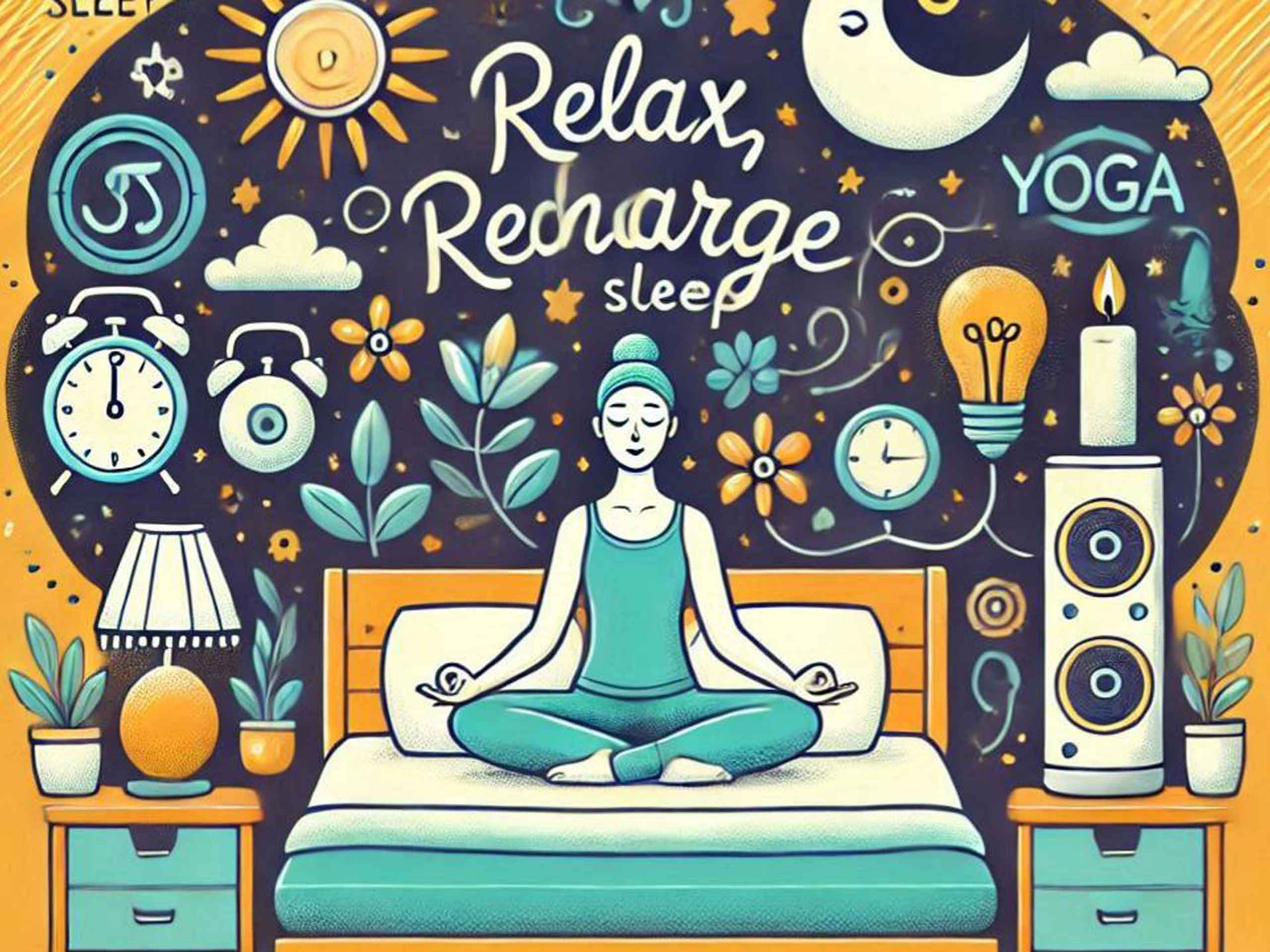 Relax, Recharge, Sleep: Yoga's Path to a Restful Night