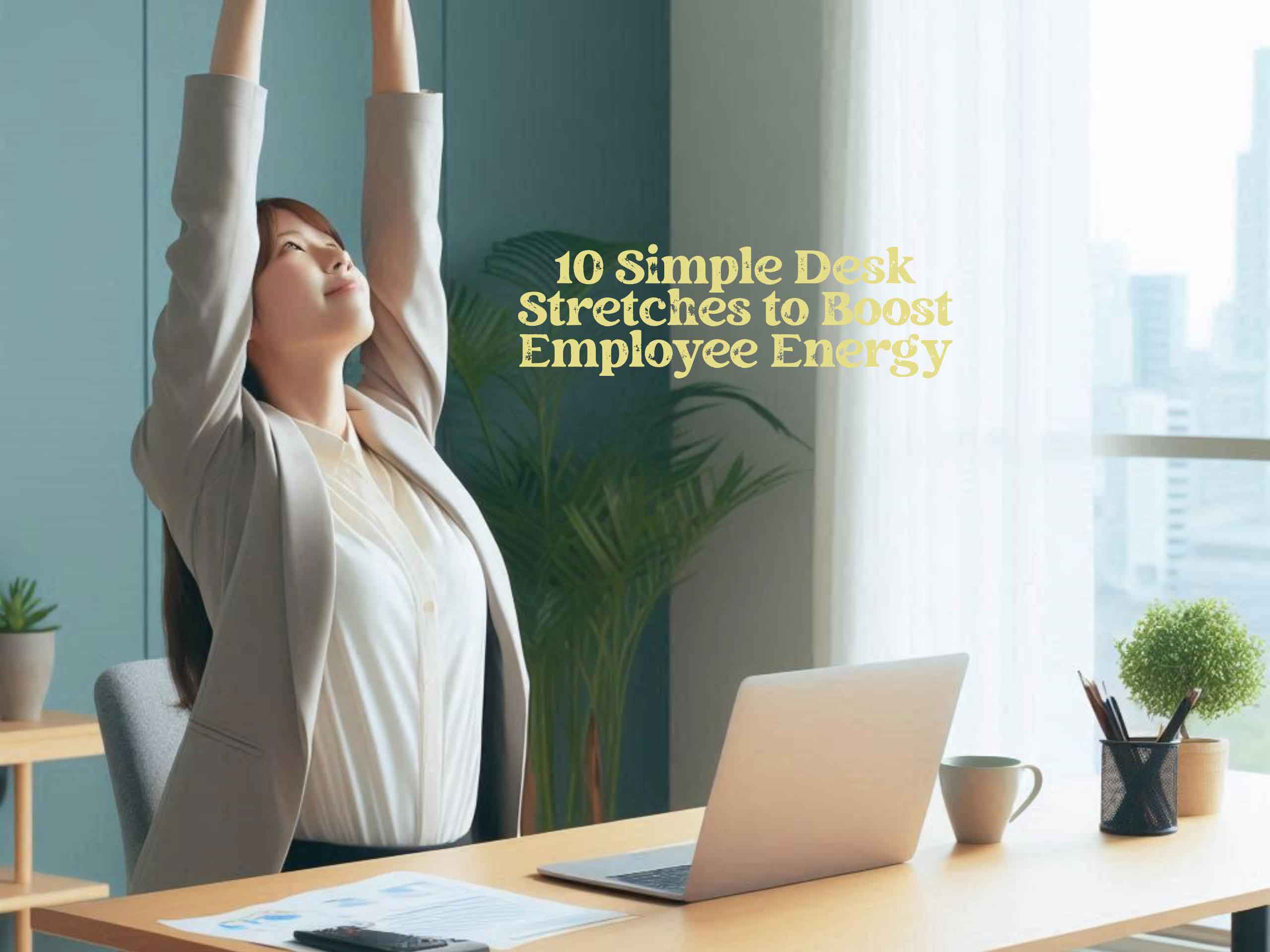 10 Simple Desk Stretches to Boost Employee Energy