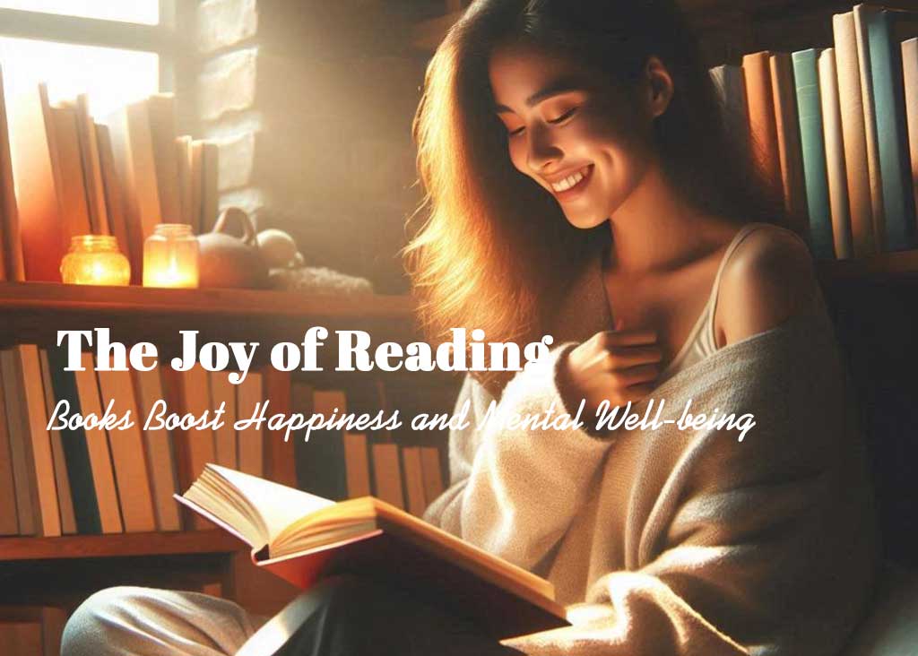 The Joy of Reading: How Books Boost Happiness and Mental Well-being