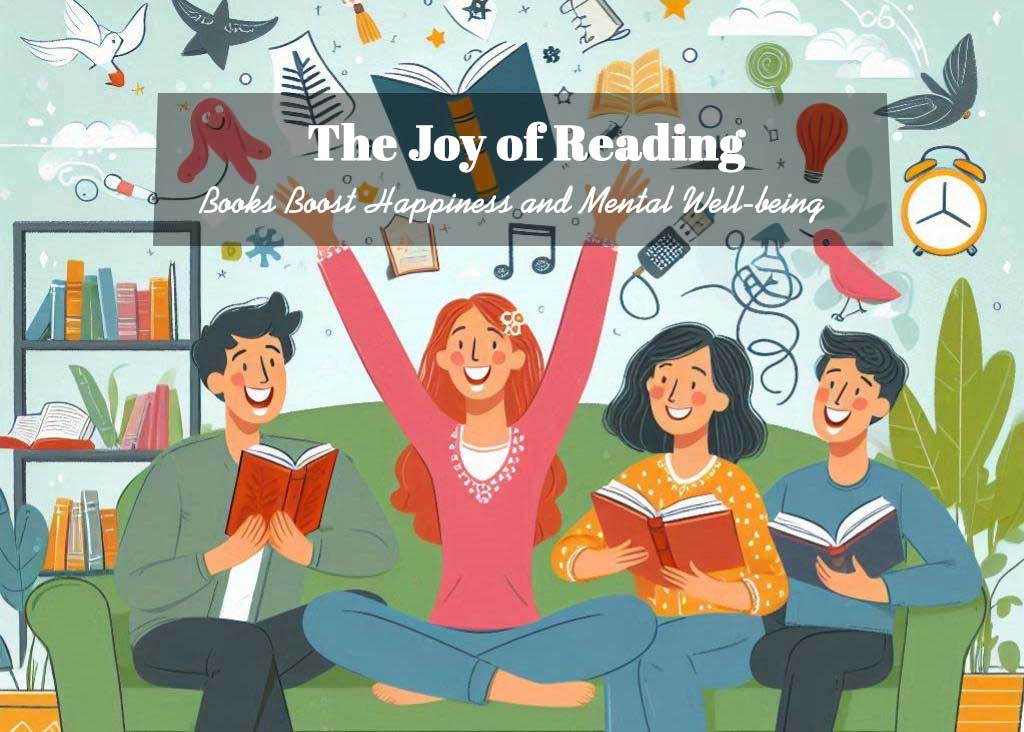 The Joy of Reading: How Books Boost Happiness and Mental Well-being