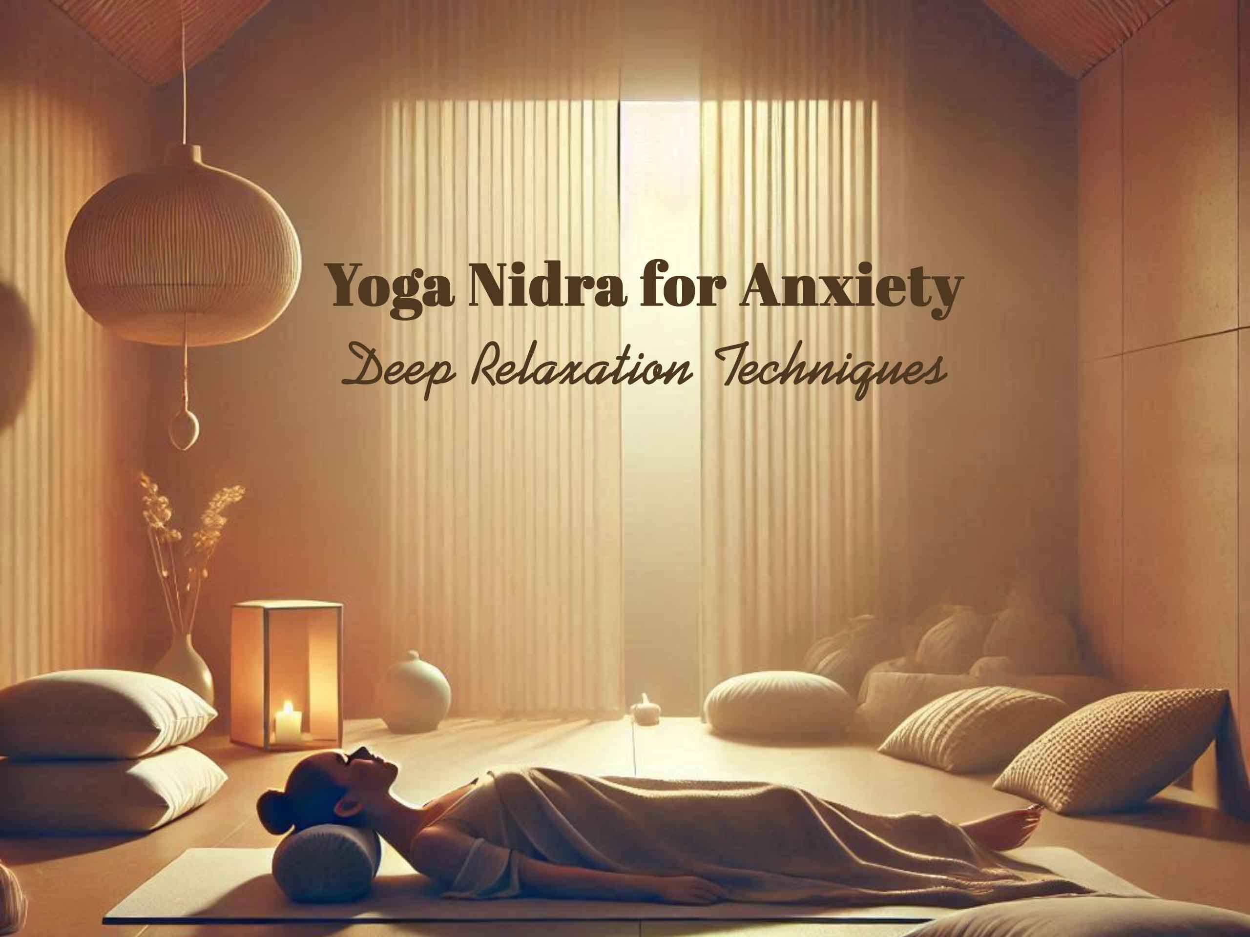 Yoga Nidra for Anxiety: Deep Relaxation Techniques